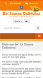 Mobile Screenshot of hotsaucesunlimited.com